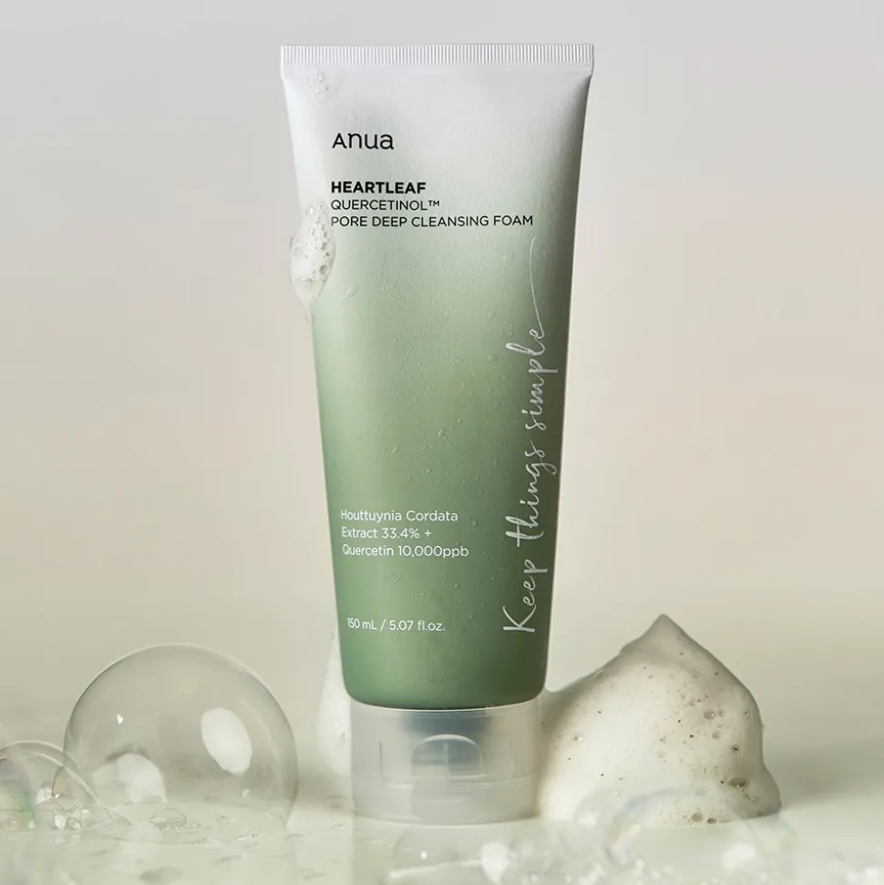 Anua Heartleaf Quercetinol Pore Deep Cleansing Foam