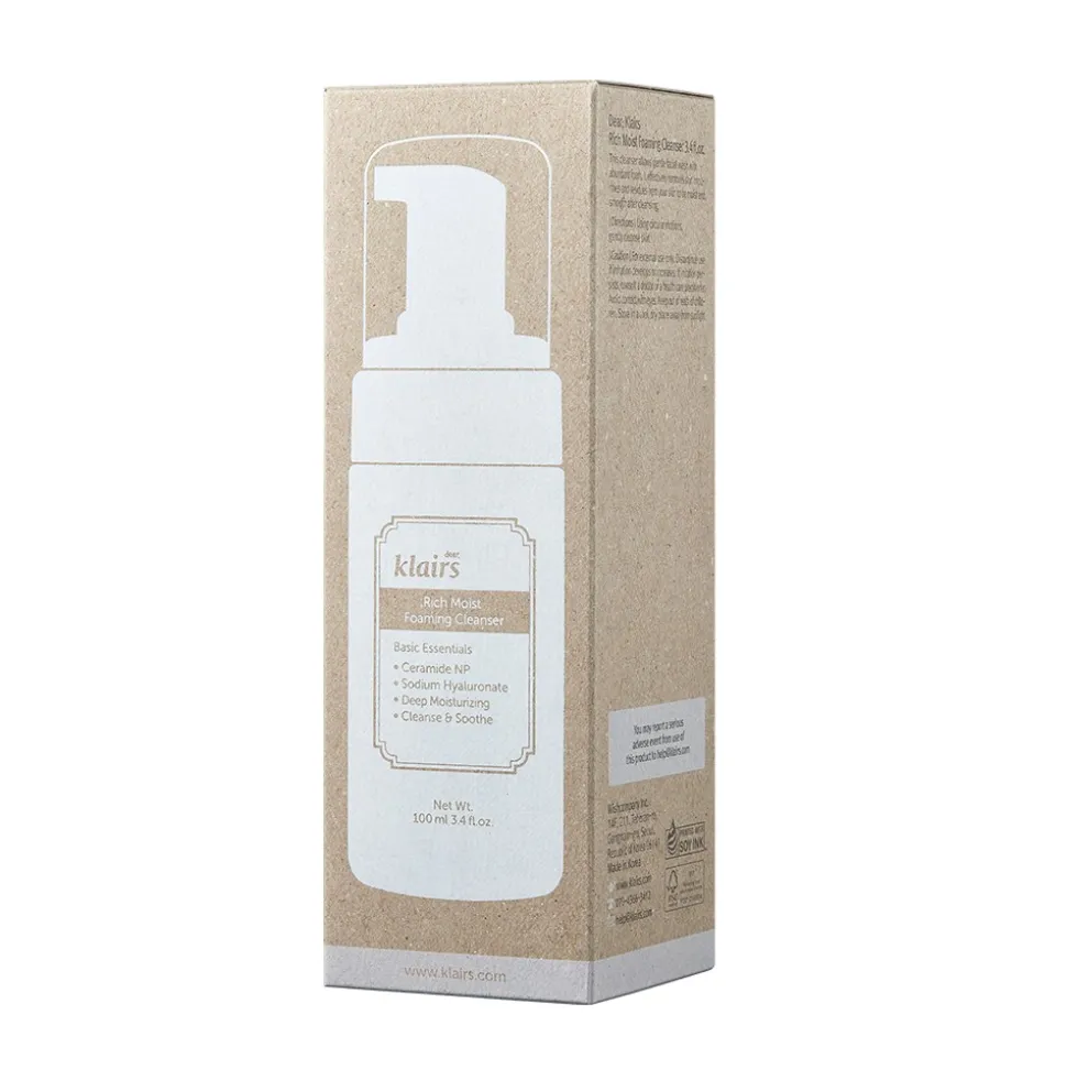Dear Klairs Rich Moist Foaming Cleanser