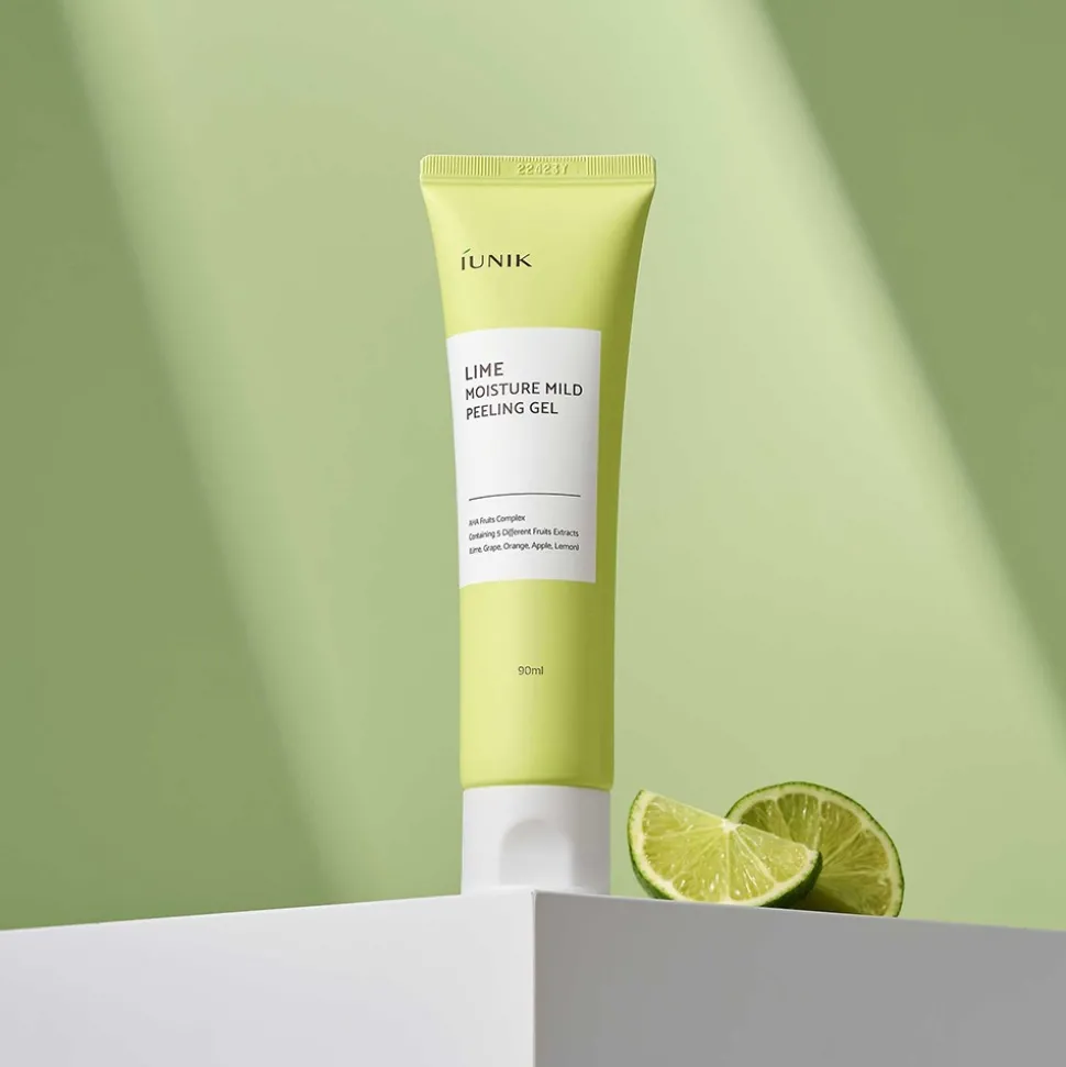 iUnik Lime Moisture Mild Peeling Gel 90ml