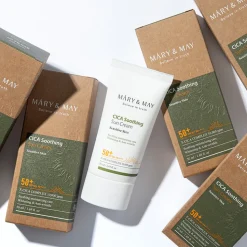 Mary & May CICA Soothing Sun Cream SPF50+ PA++++