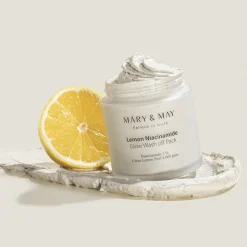 Mary & May Lemon Niacinamide Glow Wash Off Pack