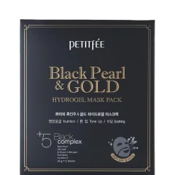 Petitfee Black Pearl & Gold Hydrogel Mask Pack