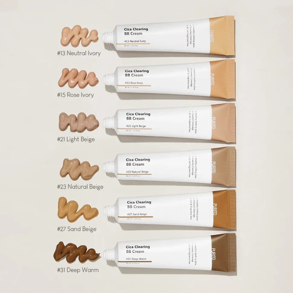 Purito Cica Clearing BB Cream 27 Sand Beige