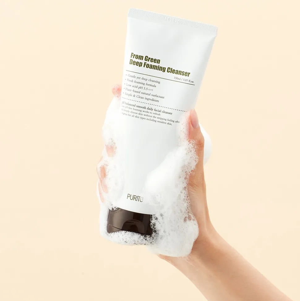 Purito From Green Deep Foaming Cleanser