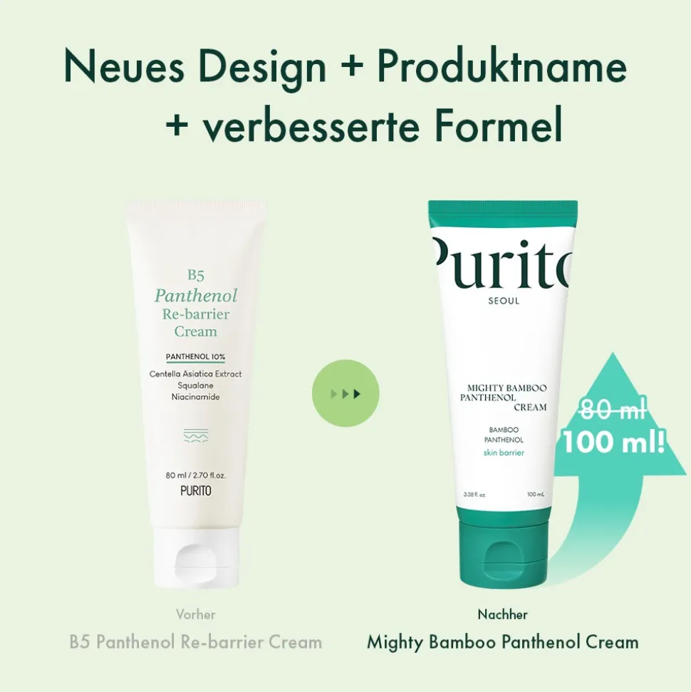 Purito Mighty Bamboo Panthenol Cream
