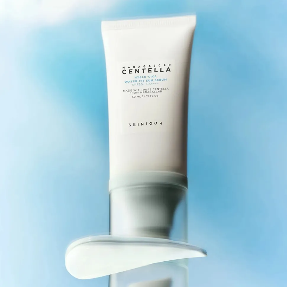 SKIN1004 Madagascar Centella Hyalu-Cica Water-Fit Sun Serum SPF50+ PA++++ Twin Pack